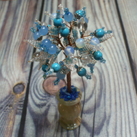 Купить дерево из камней-самоцветов «Вечная нежность»